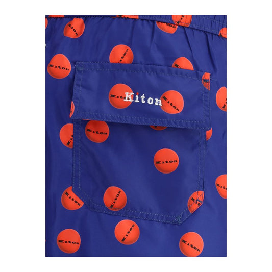 Kiton Badeshorts mit Logo