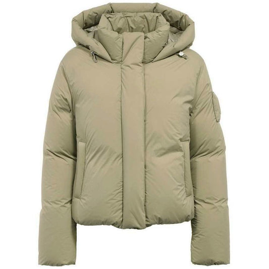 Moose Knuckles Grüne Nylon Jacken & Mantel