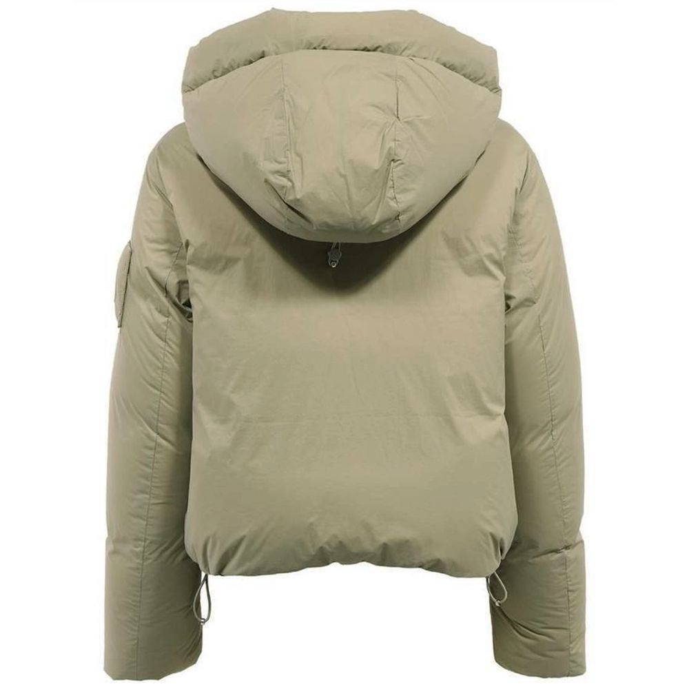 Moose Knuckles Grüne Nylon Jacken & Mantel