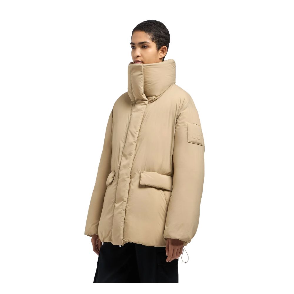 Moose Knuckles Beige Nylon Jacken & Mantel