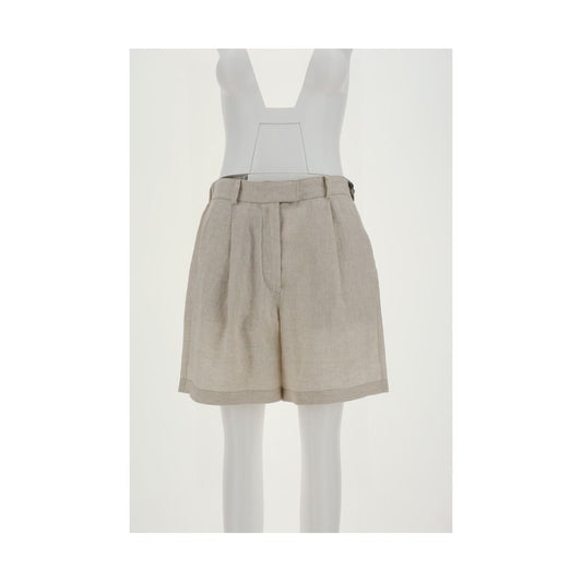 Brunello Cucinelli Leinen-Shorts