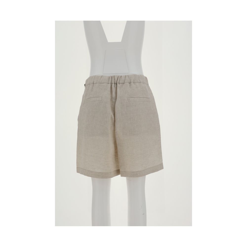 Brunello Cucinelli Leinen-Shorts