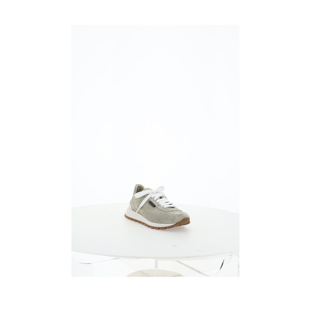 Brunello Cucinelli sneakers with iconic embellishments