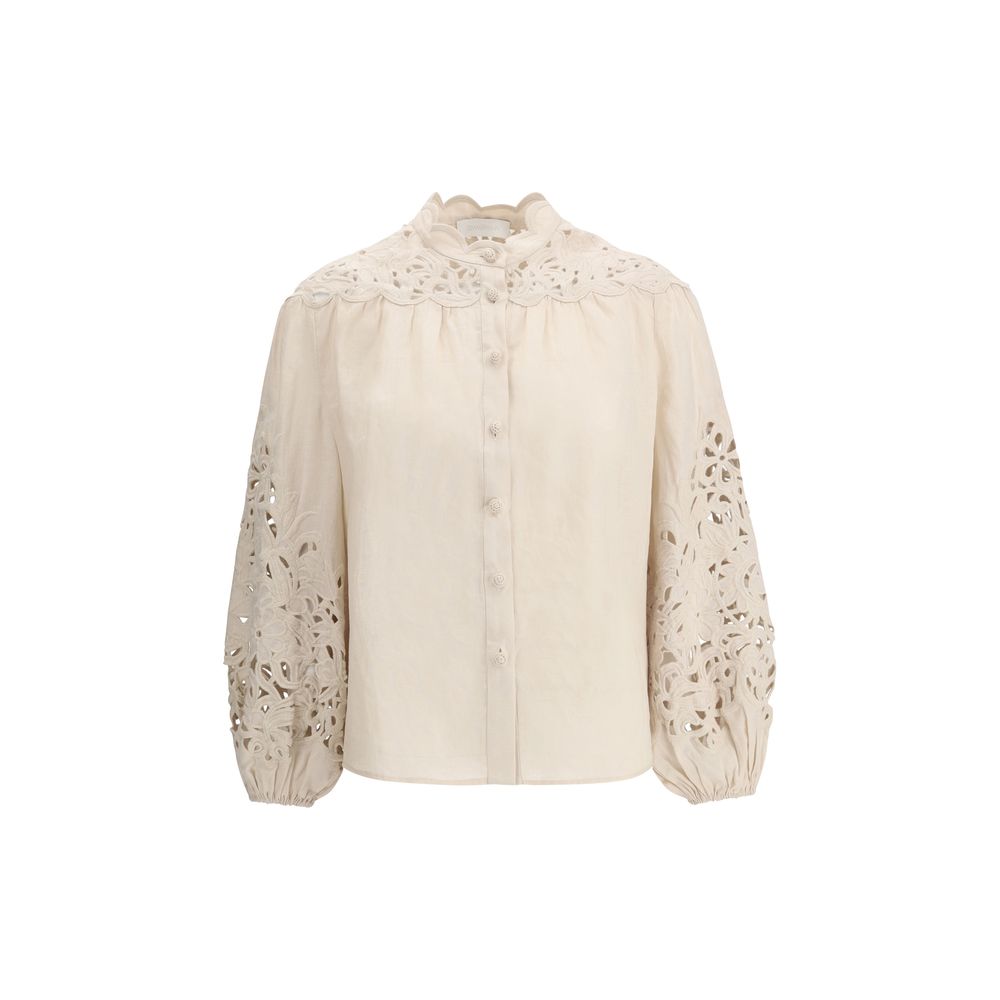 Zimmermann Wylie Bluse mit Stickerei