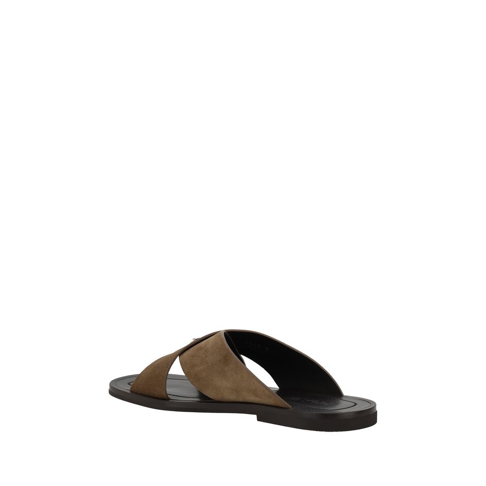 Prada criss-cross sandals