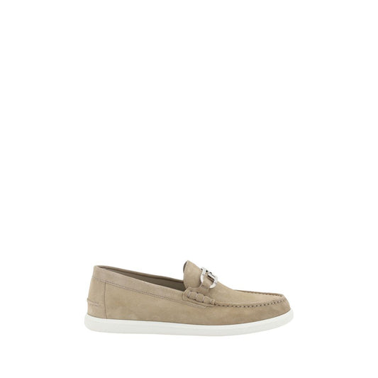 Fendi Loafers aus Wildleder