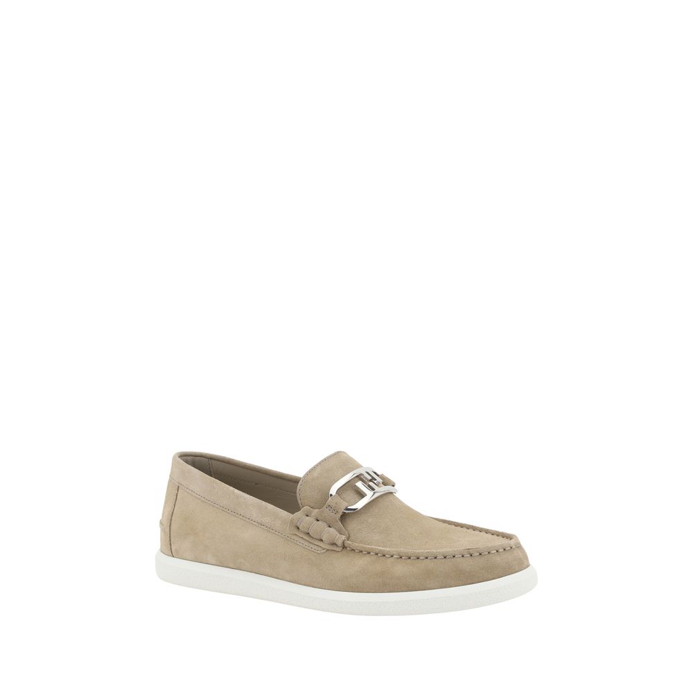 Fendi Loafers aus Wildleder