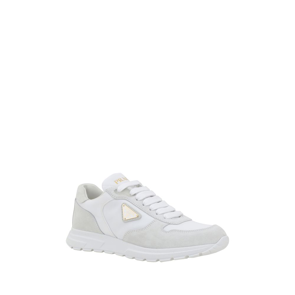 Prada leather sneakers