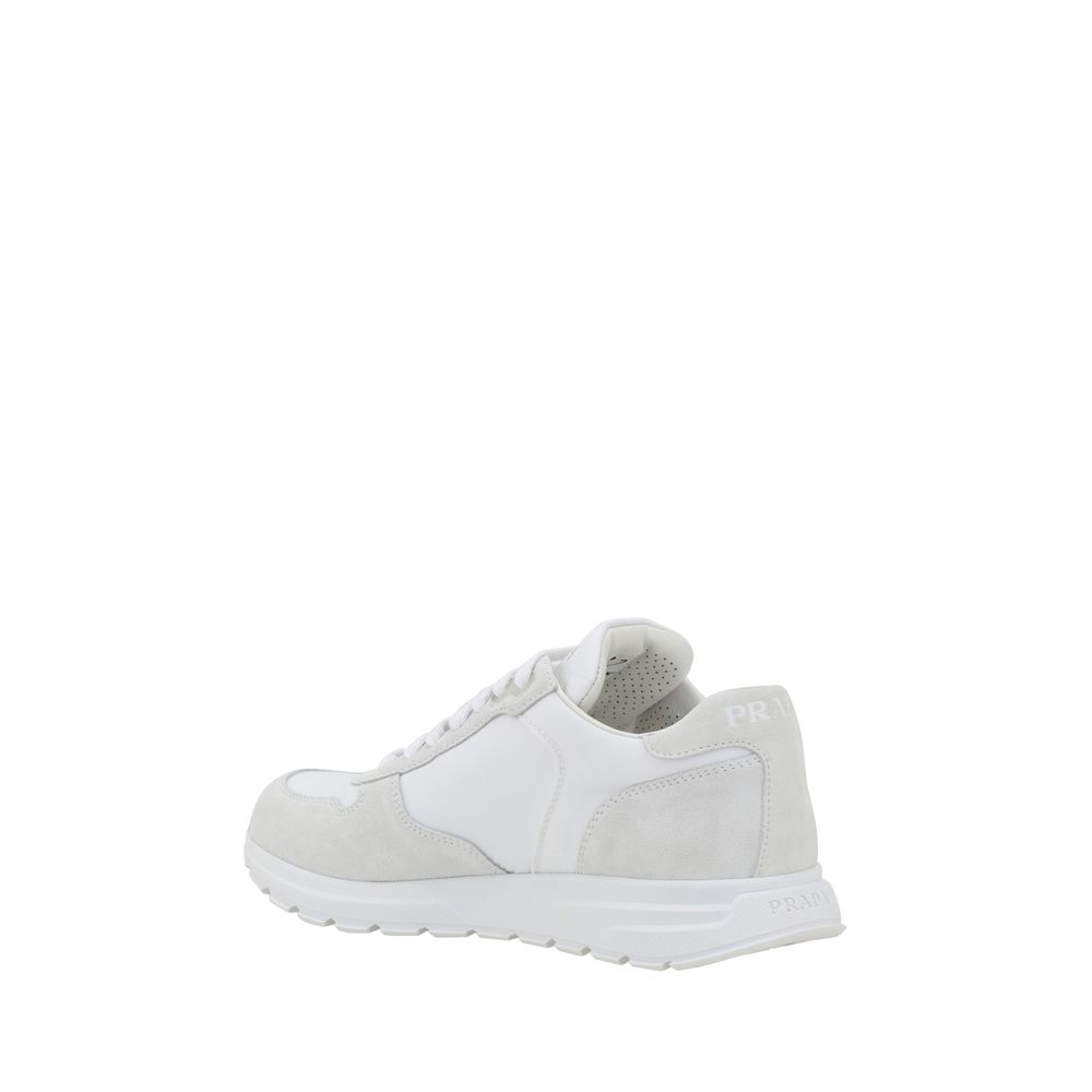 Prada leather sneakers