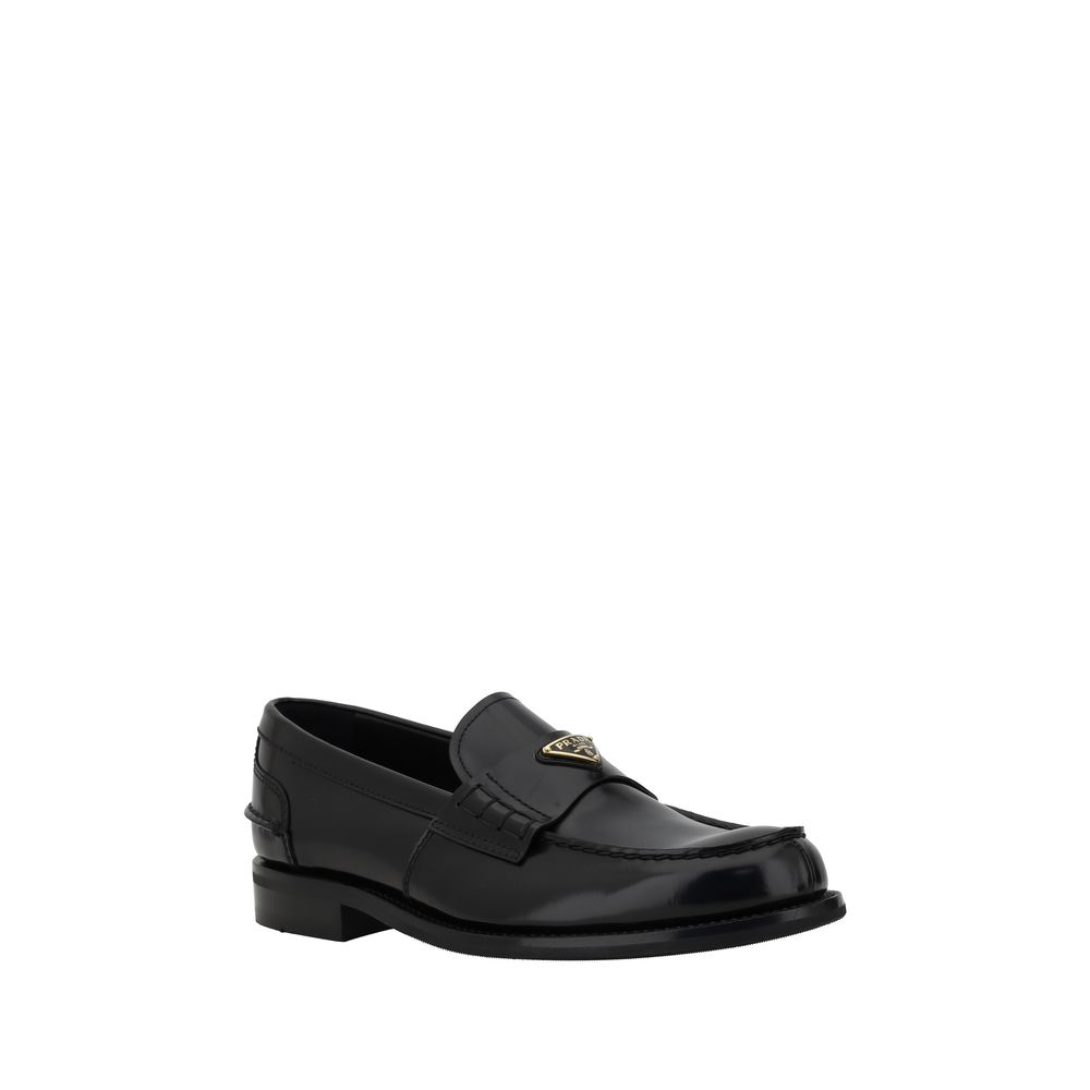 Prada Dreieckige Plakette Loafers