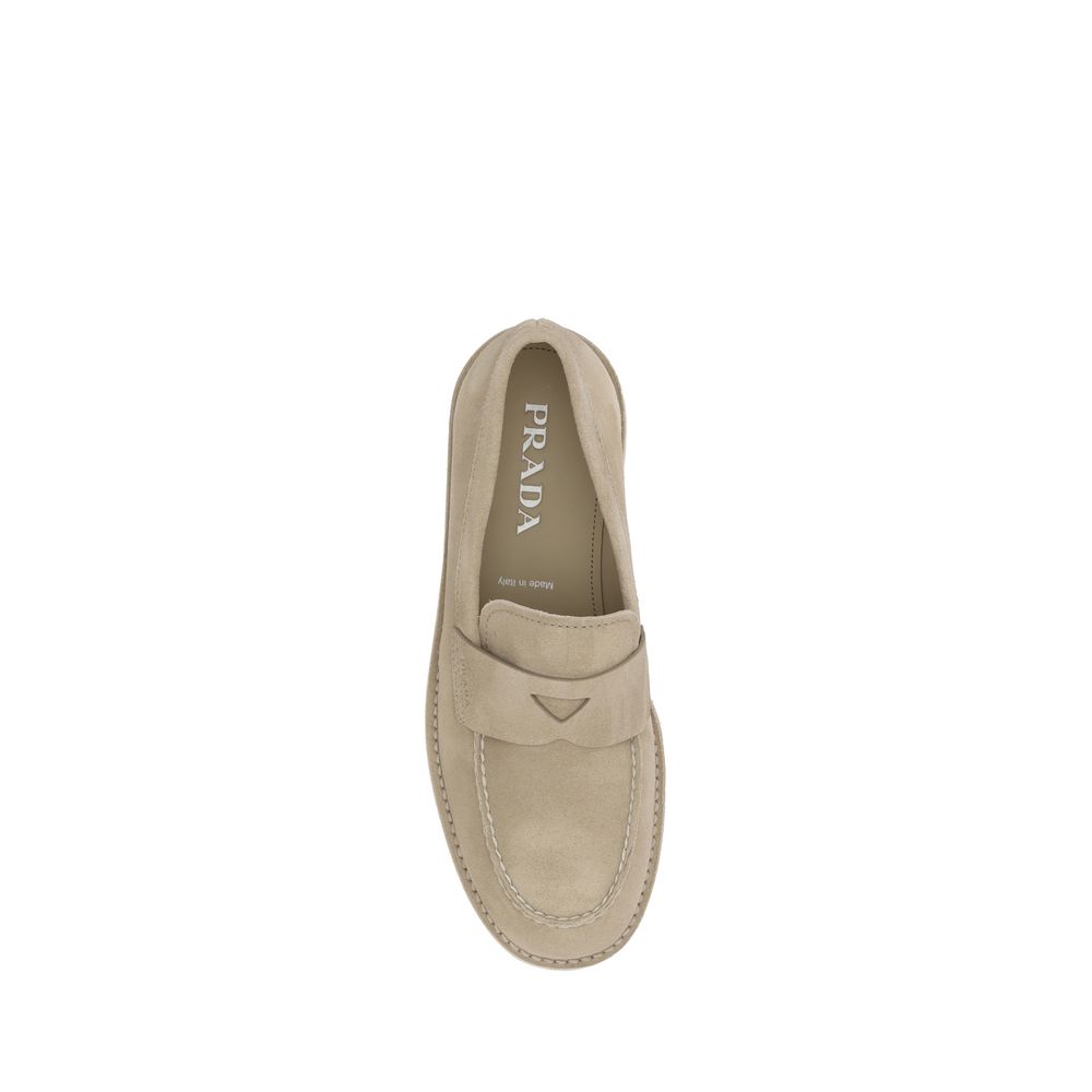 Prada Wildleder-Loafer