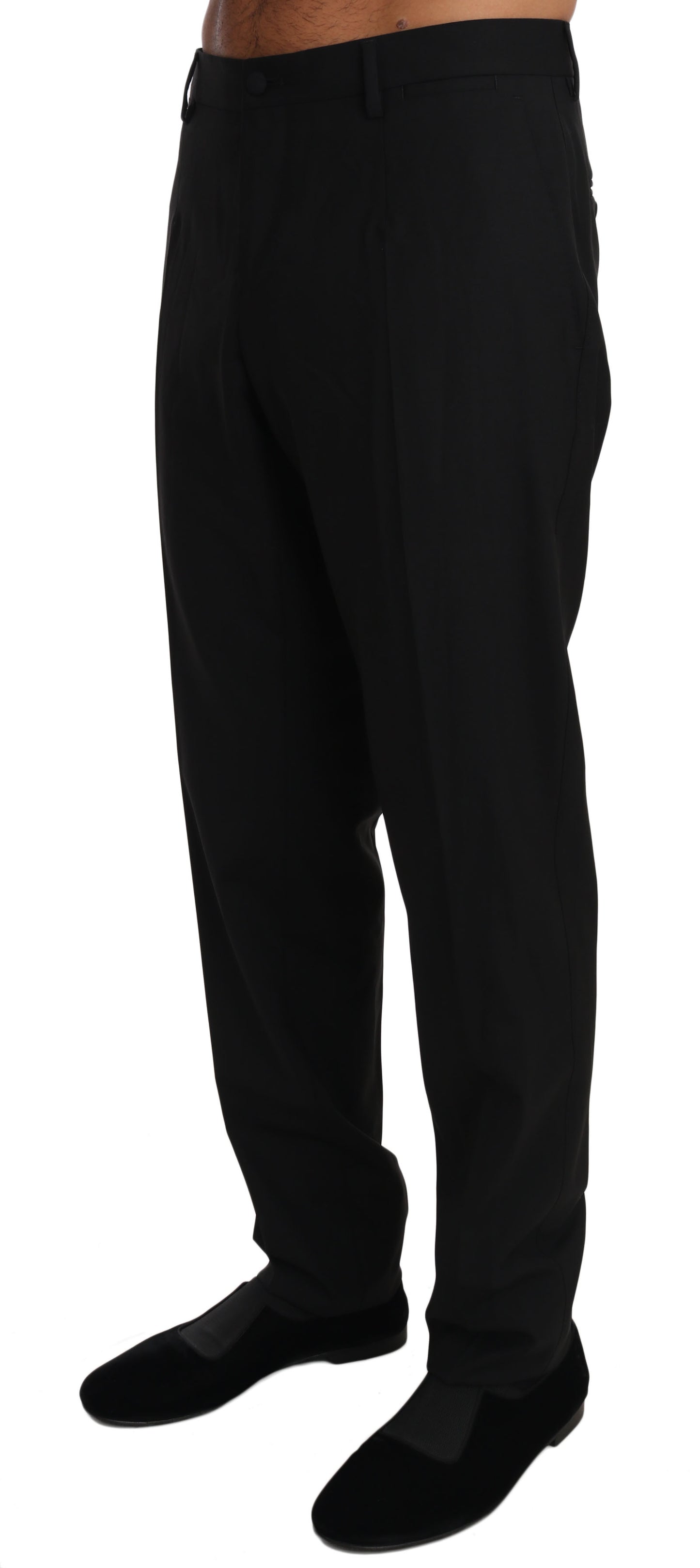 Dolce &amp; Gabbana Elegant formal wool blend trousers