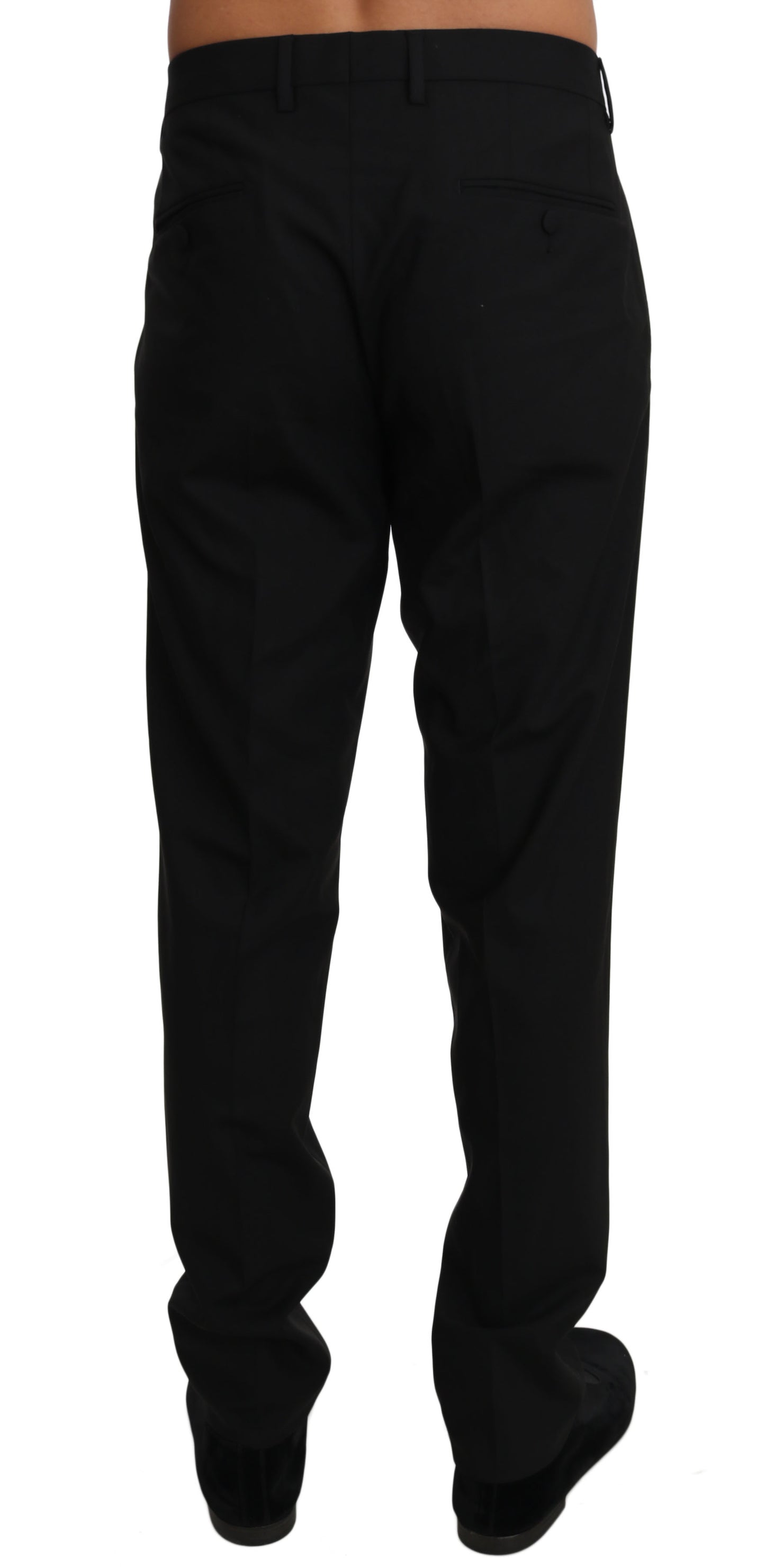 Dolce &amp; Gabbana Elegant formal wool blend trousers