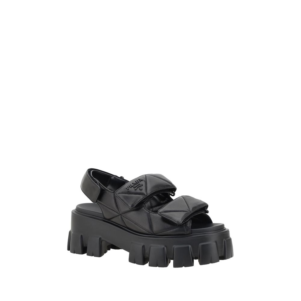 Prada Sandalen mit Stollensohle