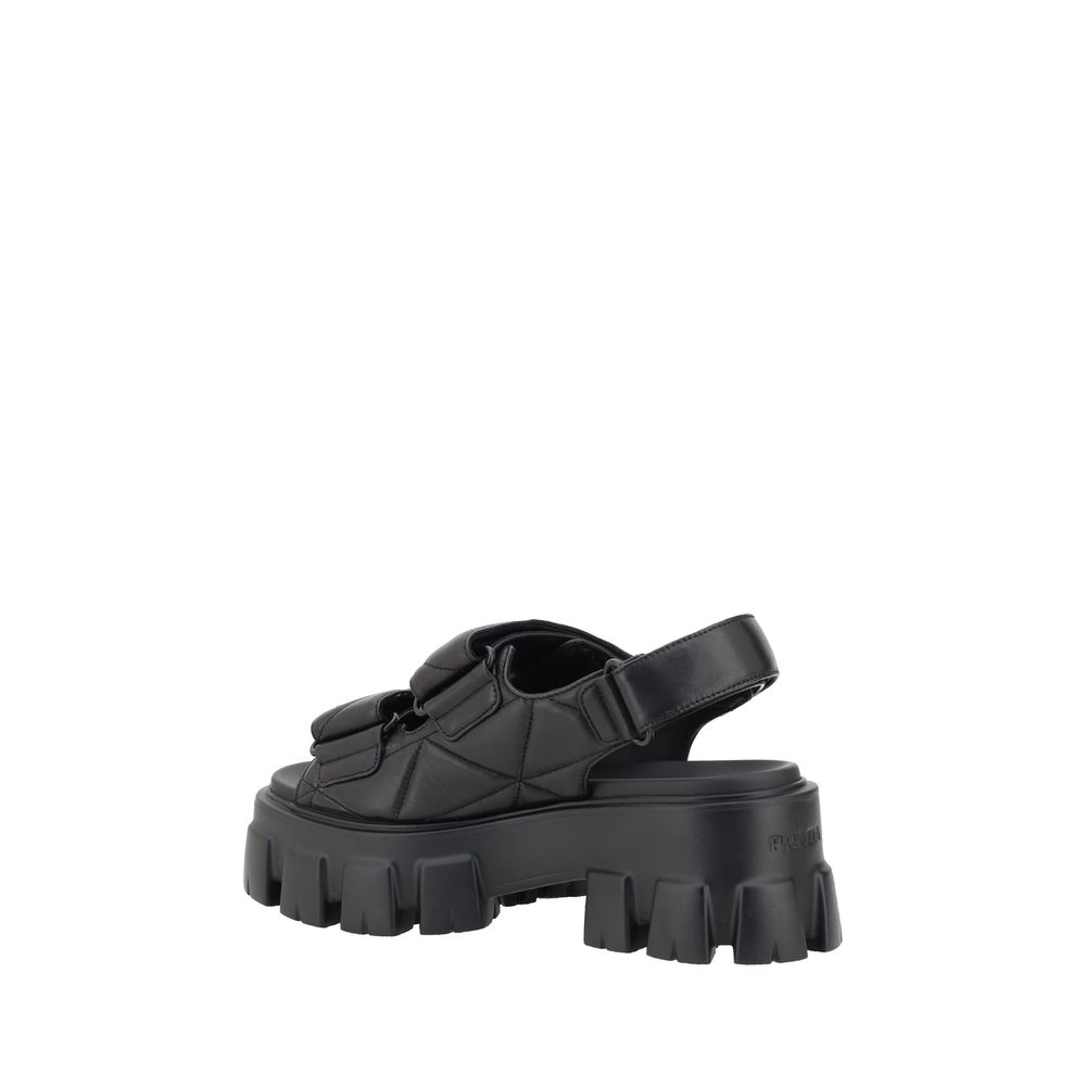 Prada Sandalen mit Stollensohle