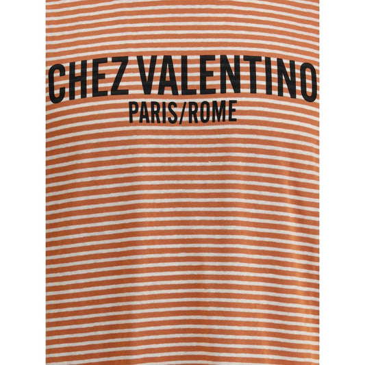 Valentino Gestreiftes T-Shirt