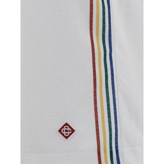 Casablanca Bunte Seitenstreifen Sport Shorts