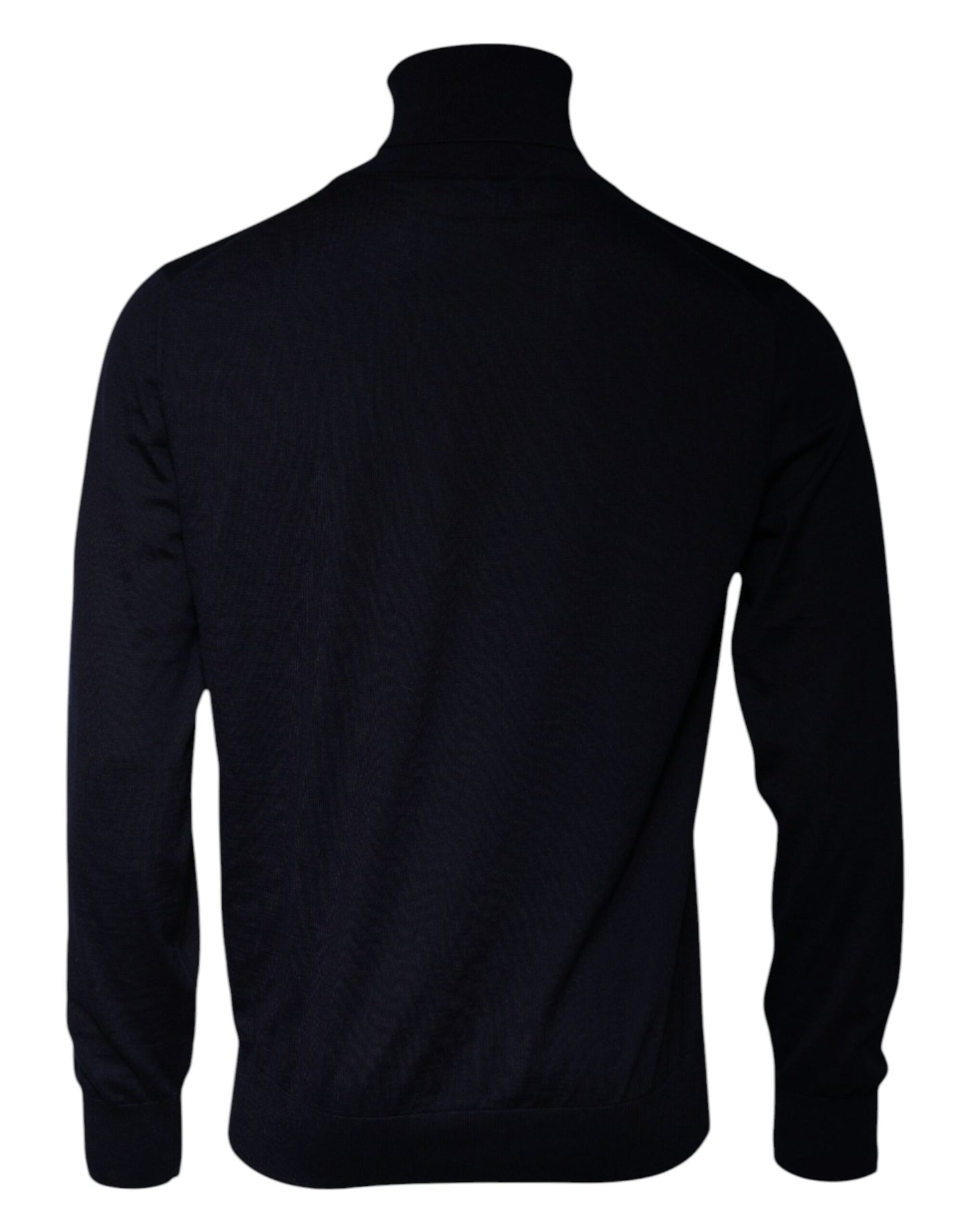 Dolce & Gabbana Blauer Kaschmir-Rollkragenpullover