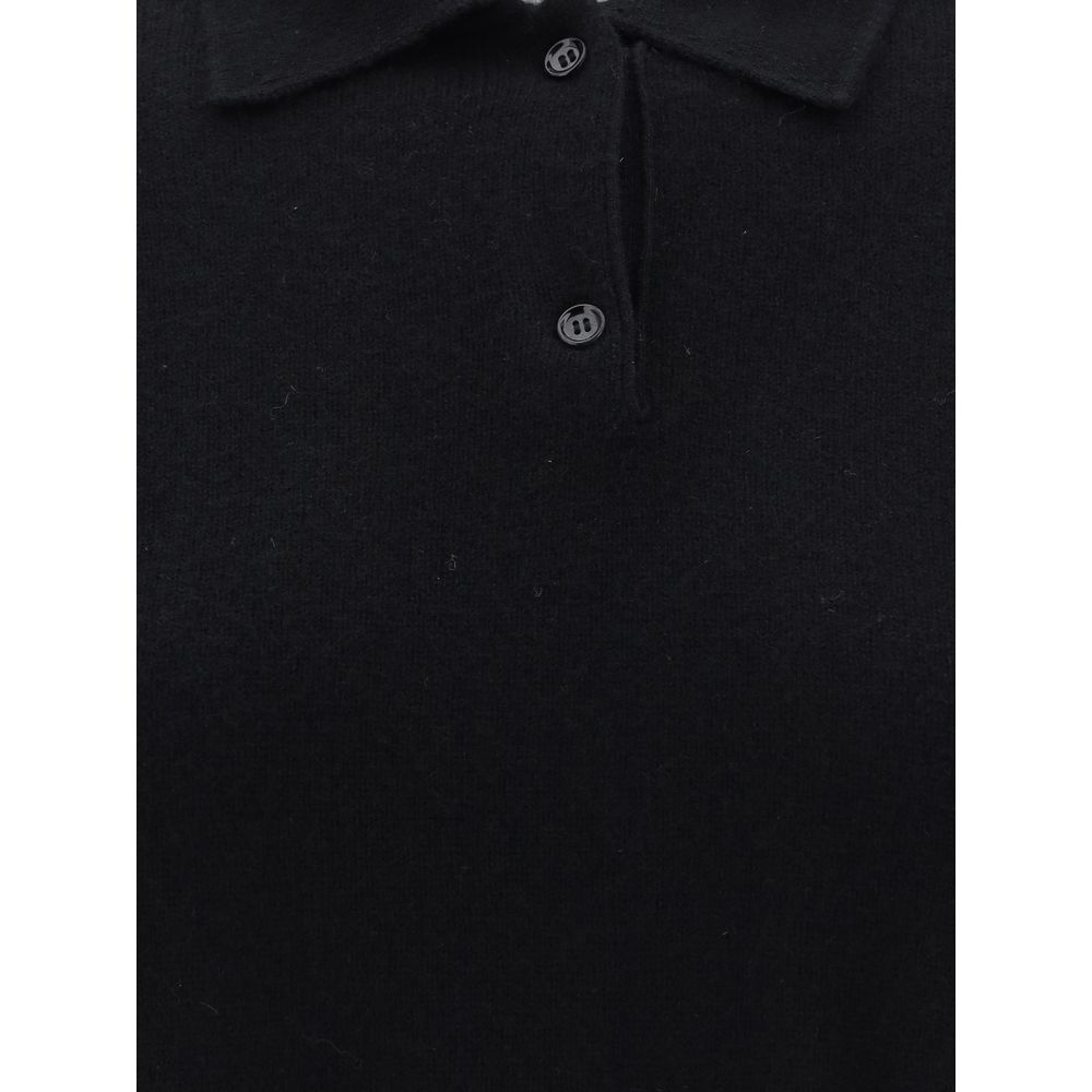 Allude cashmere polo sweater