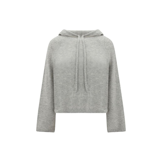 Allude Sweatshirt mit Kaschmir-Kapuze