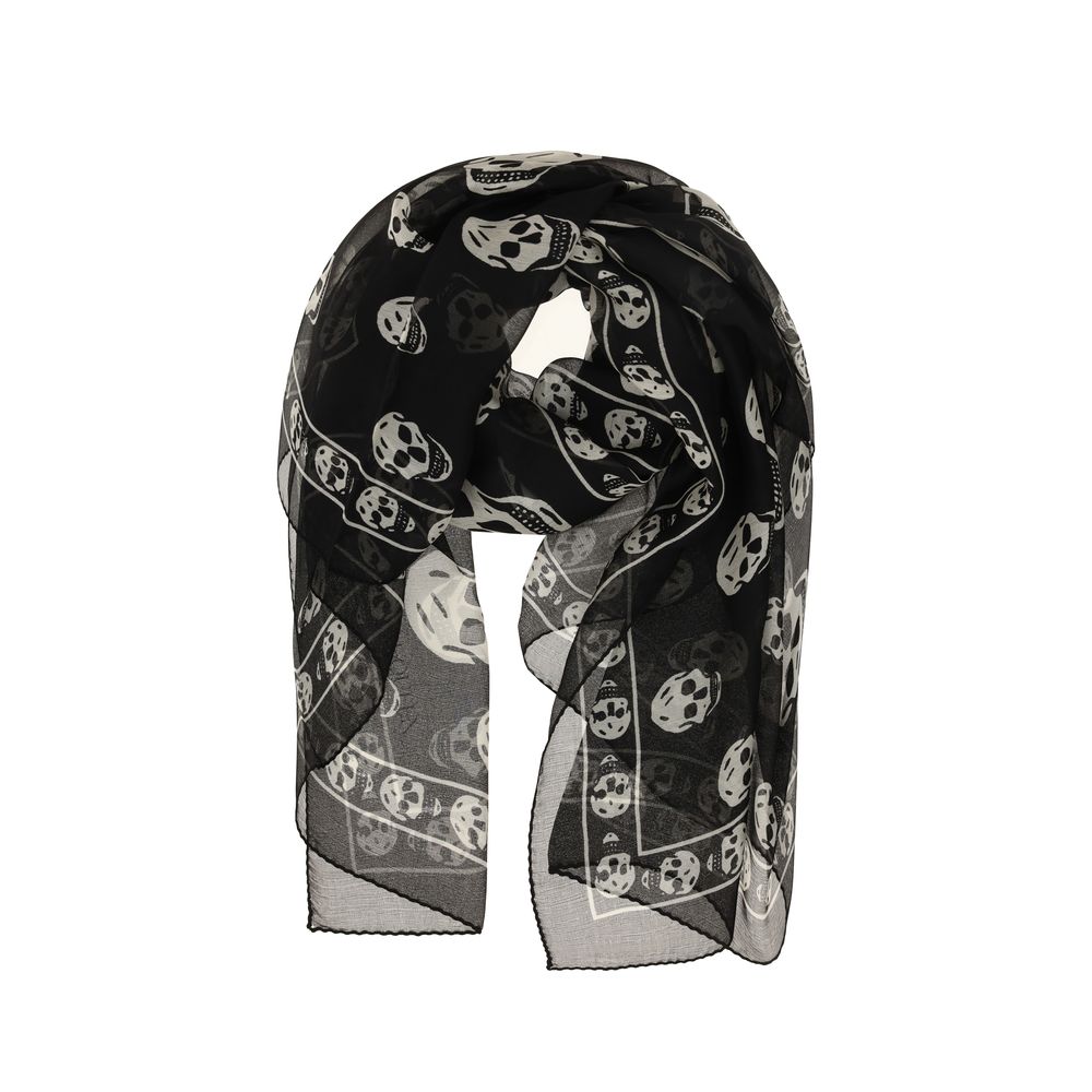 Alexander McQueen Totenkopf Foulard