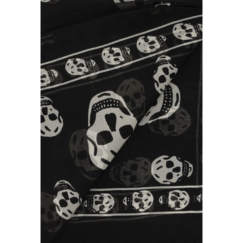 Alexander McQueen Totenkopf Foulard