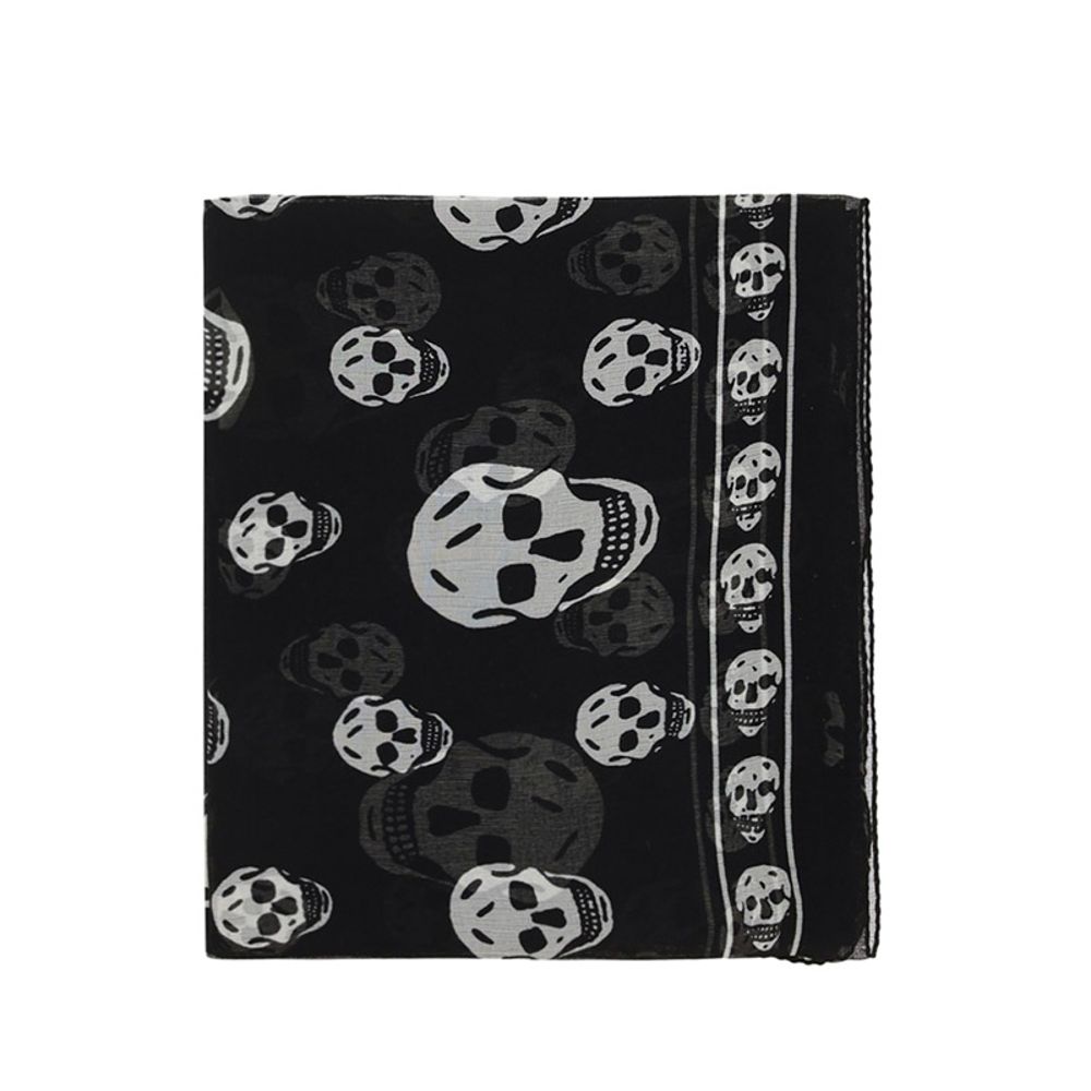 Alexander McQueen Totenkopf Foulard