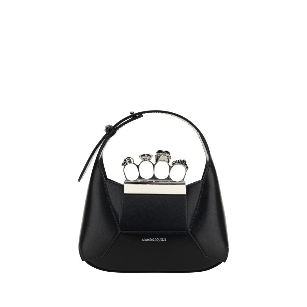 Alexander McQueen jeweled mini handbag