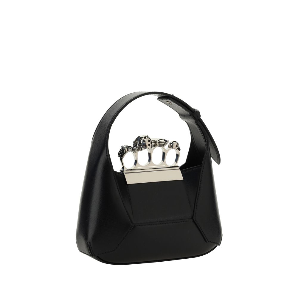 Alexander McQueen jeweled mini handbag