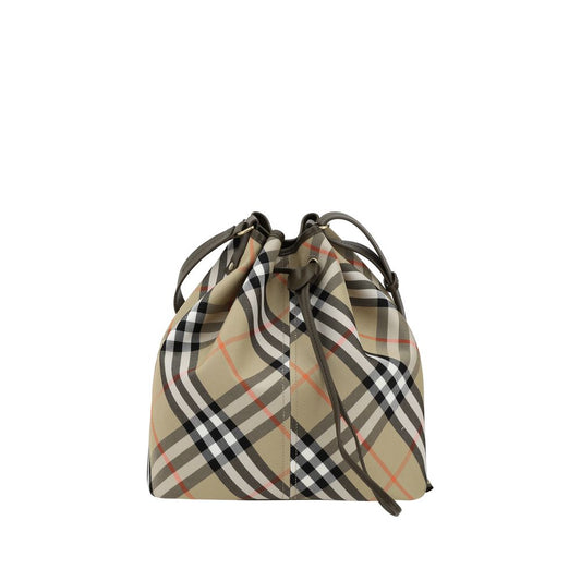 Burberry Archivio Check Bucket Bag