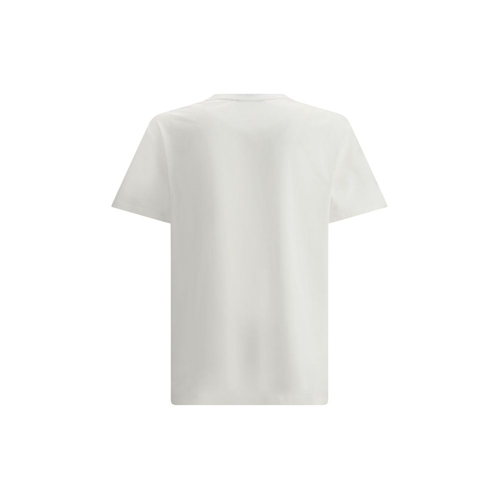 Balmain Buchstabe Flock T-Shirt