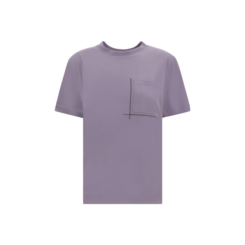 Brunello Cucinelli T-Shirt mit Verzierungen