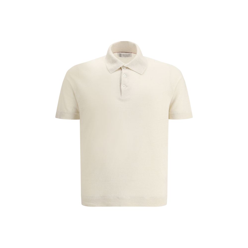 Brunello Cucinelli Polohemd aus Leinen