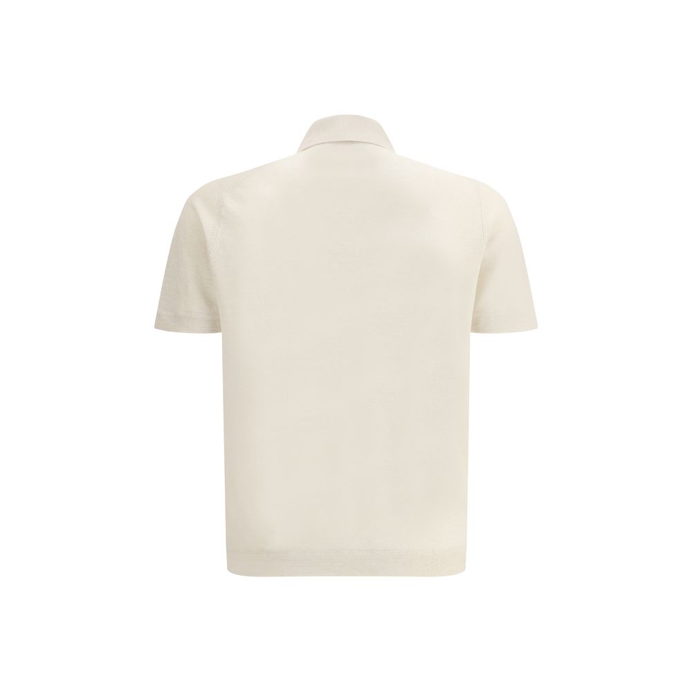 Brunello Cucinelli Polohemd aus Leinen