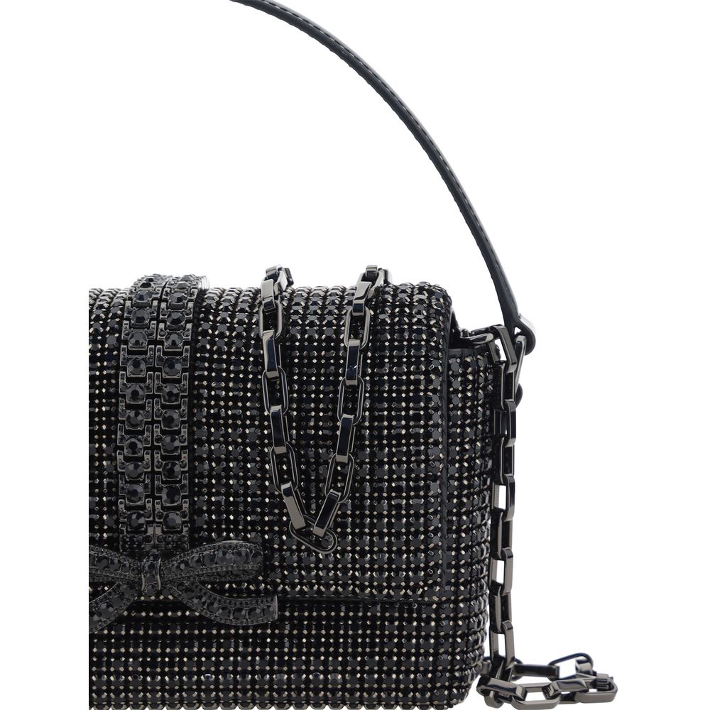 Self-Portrait Rhinestone Baguette Handbag