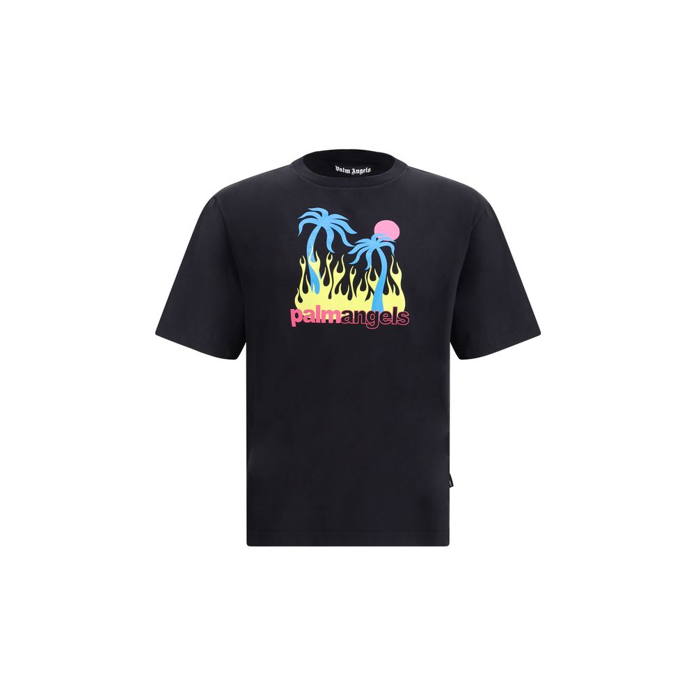 Palm Angels Brennendes Oasi T-Shirt