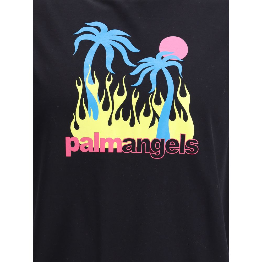 Palm Angels Brennendes Oasi T-Shirt