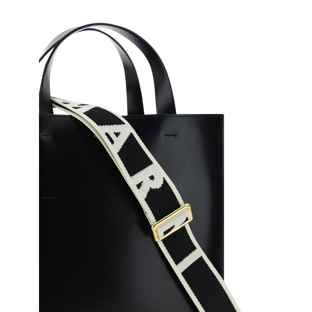 Museo calf leather handbag by Marni