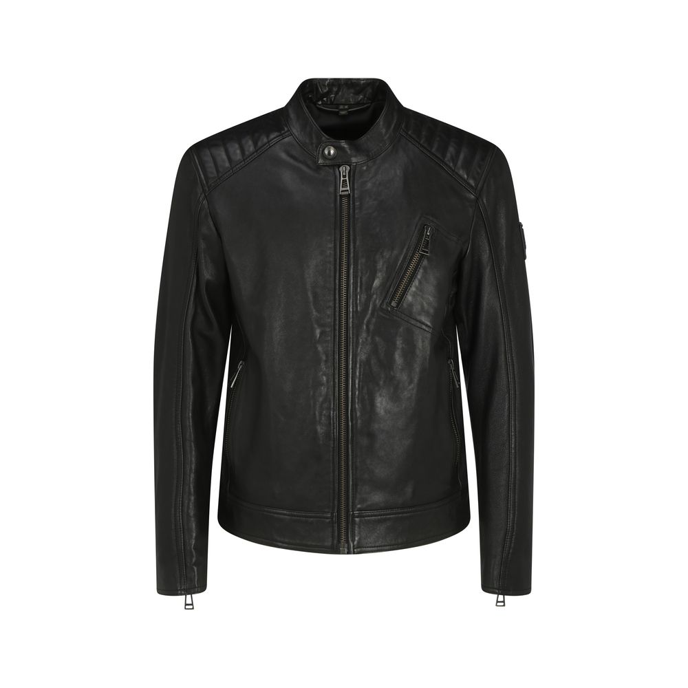 Belstaff Lammfell V Racer Jacke