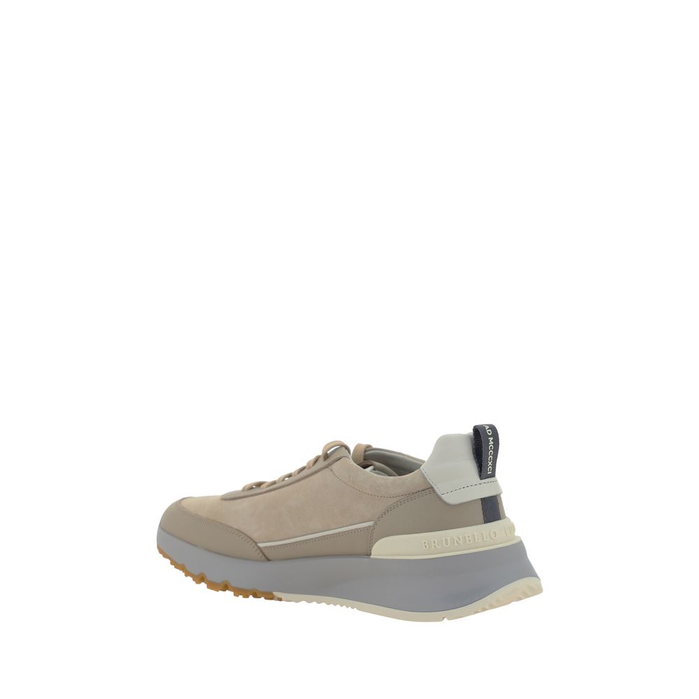 Brunello Cucinelli Turnschuhe aus Leder