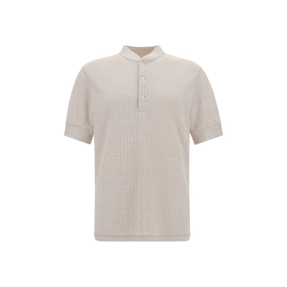 Brunello Cucinelli Polohemd aus Leinen