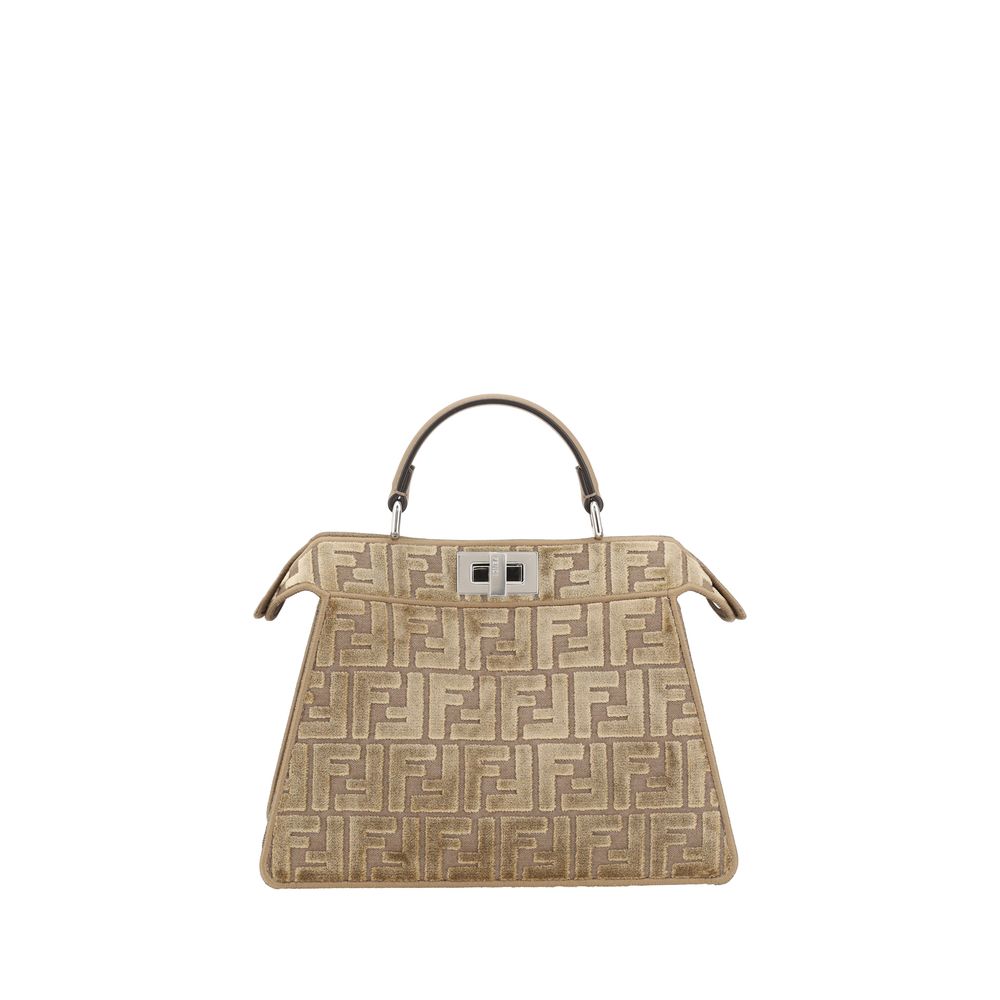 Fendi velvet handbag