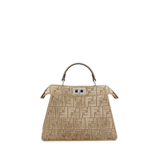 Fendi velvet handbag