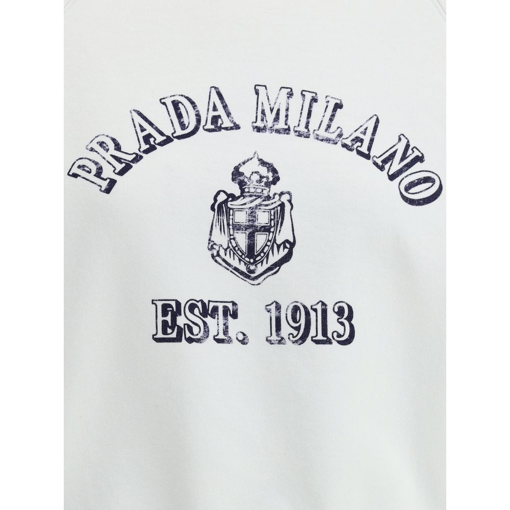 Prada Logo's Sweatshirt aus Baumwolle