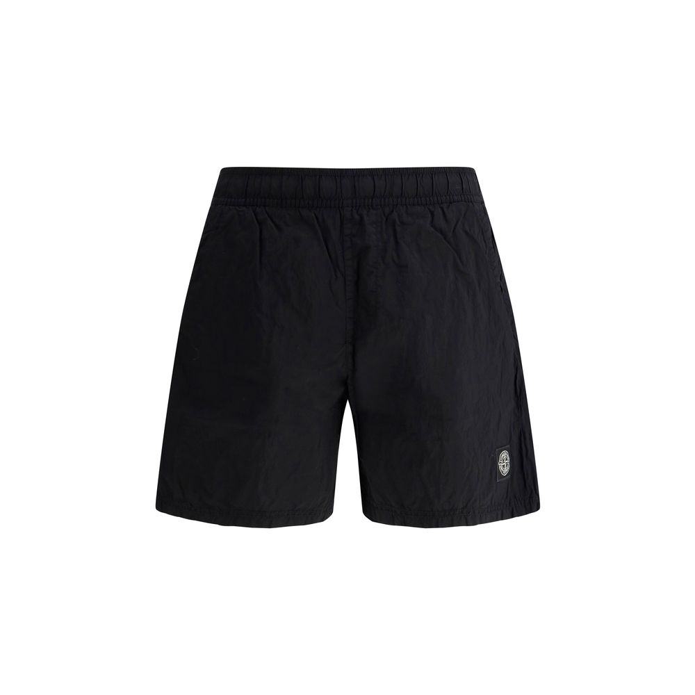 Stone Island Badeshorts mit Logo