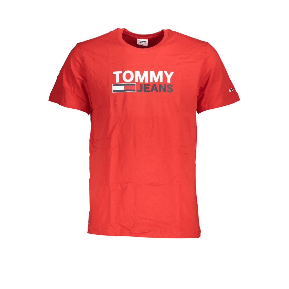 Tommy Hilfiger T-Shirt aus roter Baumwolle