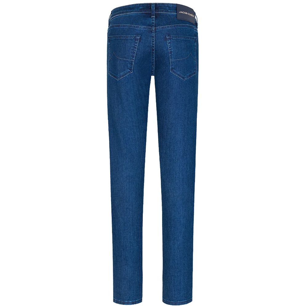 Jacob Cohen Blaue Baumwolle Herren Slim Jeans