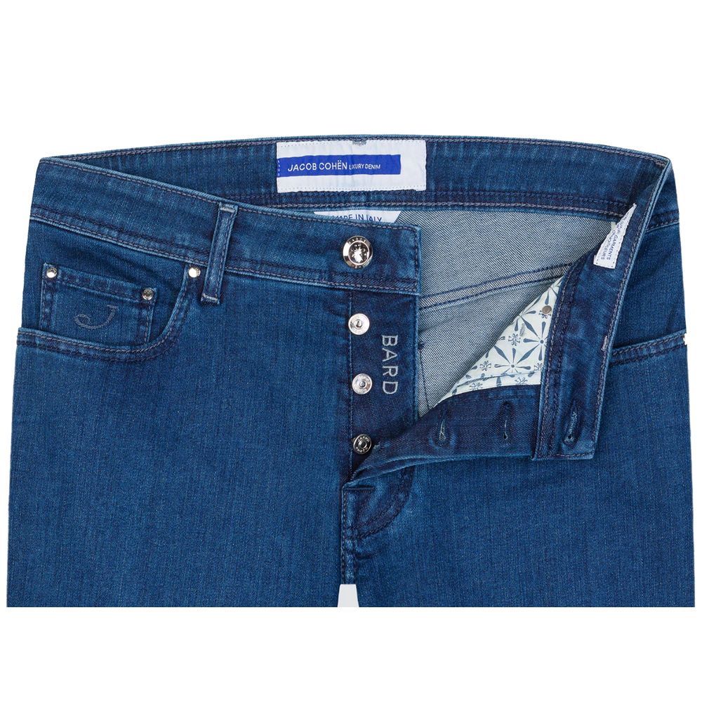 Jacob Cohen Blaue Baumwolle Herren Slim Jeans