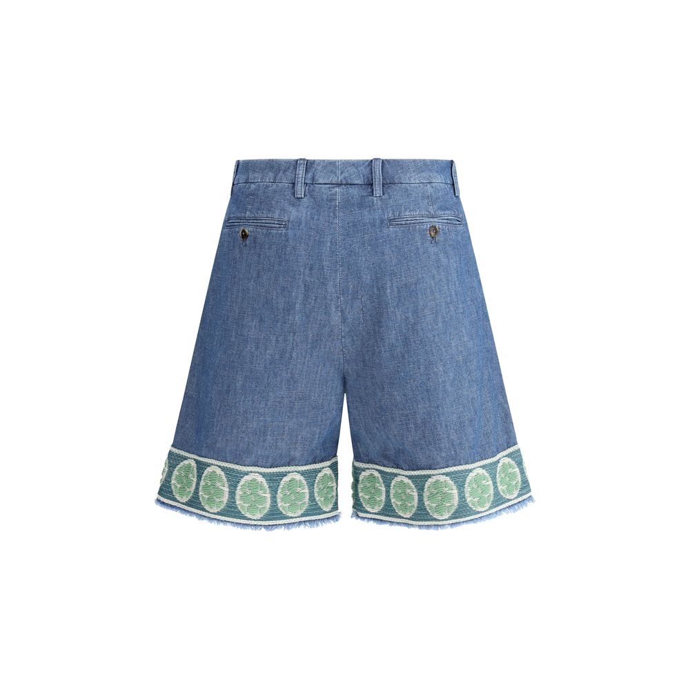 Valentino Denim-Shorts