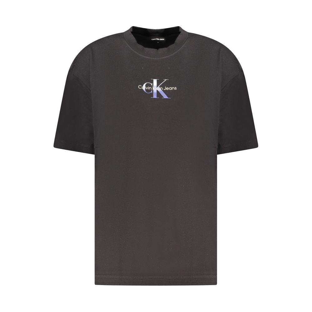 Calvin Klein Schwarzes Baumwoll-T-Shirt für Frauen